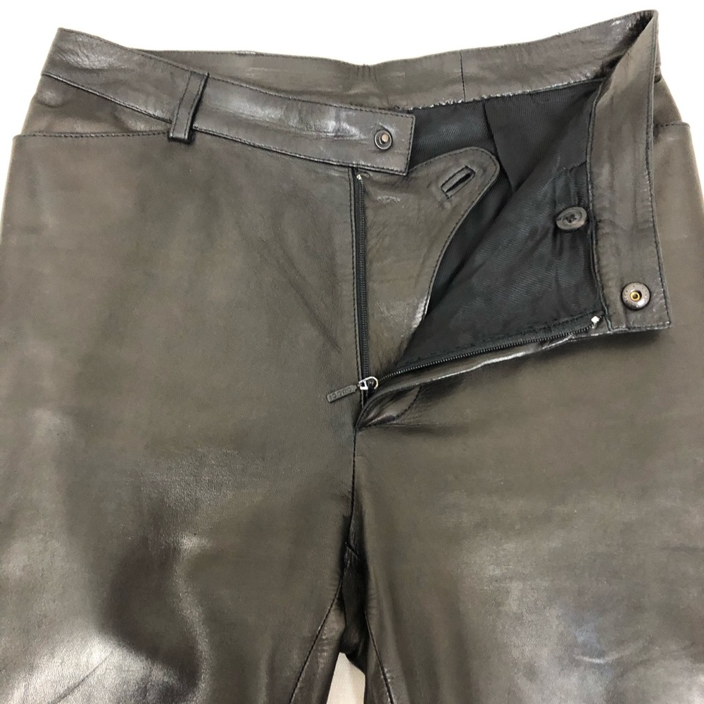 Gucci Black Leather Pants - Picture 5 of 8